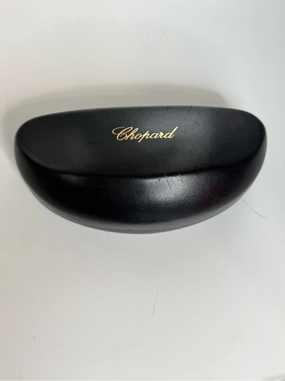 Chopard wrap shield  Sunglasses with Case SCH 637 0579 made in Italy  23kt gp